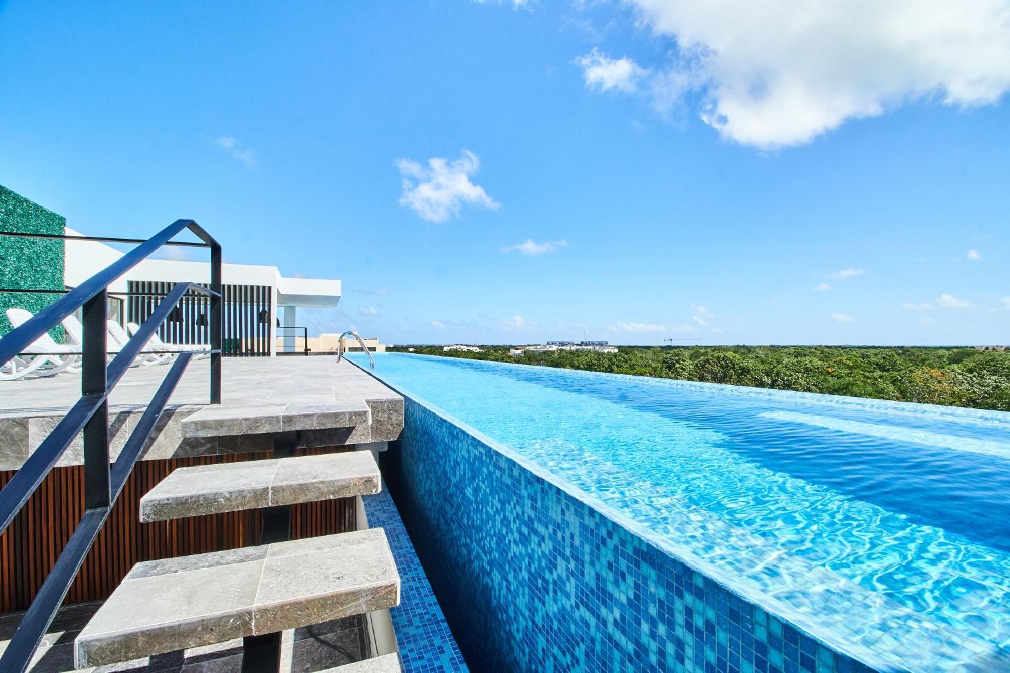 Luxury Penthouse With Private Pool In Aldea Zama Apartment Tulum Exterior photo